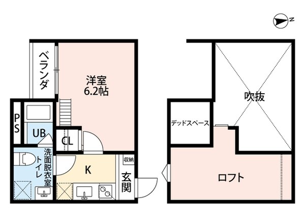 クレアシオン友井の物件間取画像